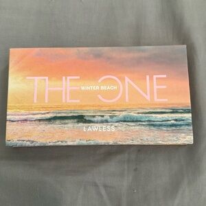 New without box eye shadow palette by Lawless winter beach